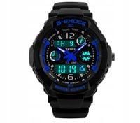 Zegarek dziecięcy SKMEI elektroniczny stoper data alarm podświetlenie