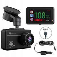 Wideorejestrator NAVITEL R980 4K - Moduł WIFI, Superkondensator, GPS