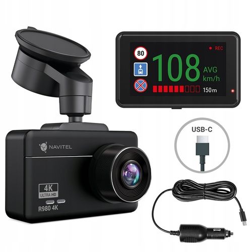 Wideorejestrator NAVITEL R980 4K - Moduł WIFI, Superkondensator, GPS na Arena.pl