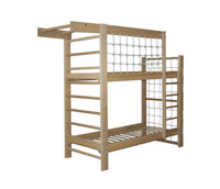 łóżko piętrowe - drabinka gimnastyczna Dream 2 lewa MALPISZON.PL