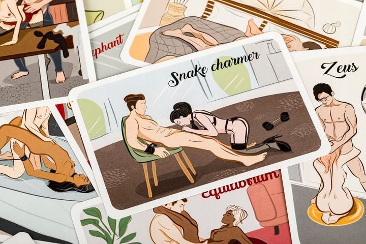 Karty z pozycjami KamaSutra Premium zdjęcie 9