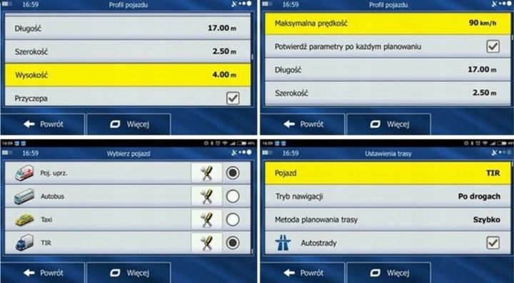 Nawigacja GPS samochodowa dla CIĘŻARÓWKI TIR iGO Primo Truck USB MAPY 2024 zdjęcie 3