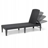 Leżak tworzywo sztuczne szary Keter