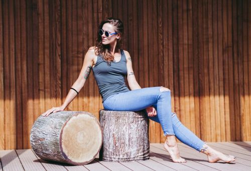 pufa pień brązowy MAŁPISZON na Arena.pl