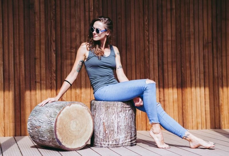 pufa pień brązowy MAŁPISZON zdjęcie 2