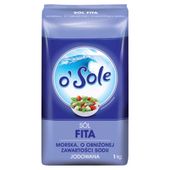 o'Sole Sól Fita morska o obniżonej zawartości sodu jodowana 1 kg