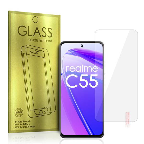 Hartowane szkło Gold do REALME C55 zdjęcie 1