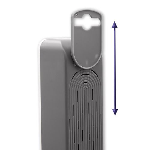 Qoltec Listwa zasilająca | 5 gniazd | 1.8m | Biało-szara na Arena.pl