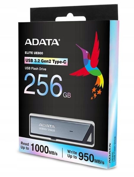 Pendrive Adata Elite UE800 256GB USB 3.2 Type-C - Szybki Transfer Danych zdjęcie 1