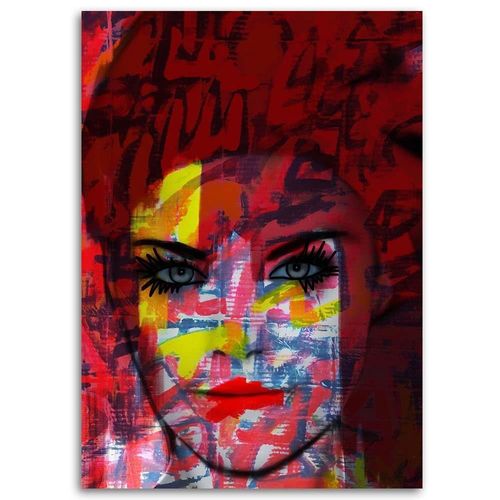 Deco Panel, Abstrakcja kobieta portret 40x60 na Arena.pl
