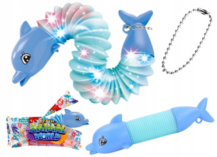 GĄSIENICA SENSORYCZNA ANTYSTRESOWA POP TUBE LED zdjęcie 7