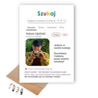 Ramka z życzeniami dla Dziadka w wyszukiwarce - prezent na Dzień Dziadka