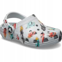 Dziecięce Buty Chodaki Crocs Classic Race Cars Graphic 210992 Clog 22-23
