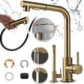 Wielofunkcyjna bateria kuchenna Heckermann SZ-888 Złota