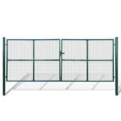 Furtka ogrodowa, siatka, 415x200 cm / 400x150 cm