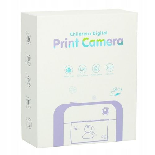 Aparat natychmiastowy drukarka termiczna różowy 1GB 24mpx na Arena.pl