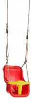 huśtawka kubełkowa czerwony MAŁPISZON