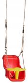 huśtawka kubełkowa czerwony MAŁPISZON