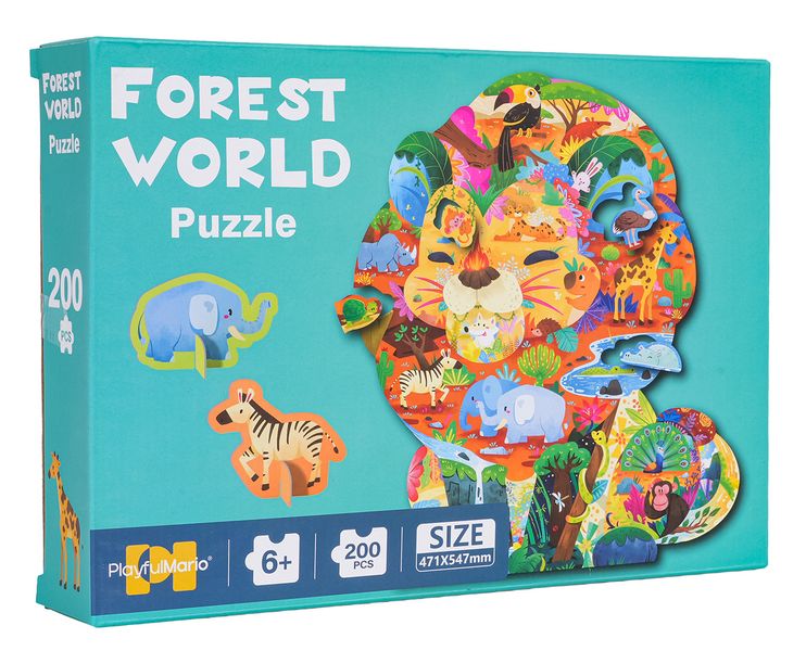 Zestaw Puzzli 200El. Safari zdjęcie 3