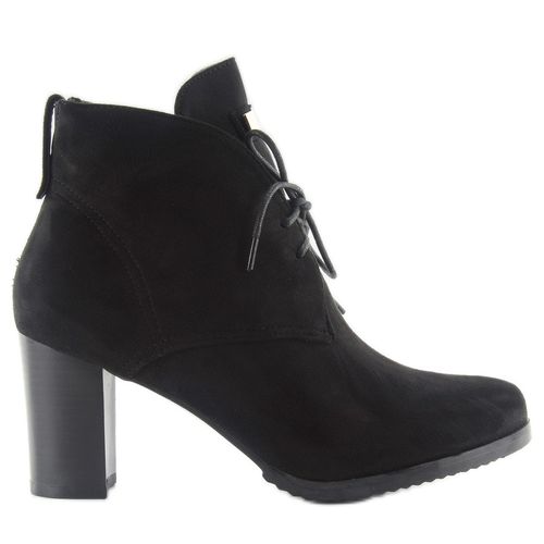 Botki sznurowane 55-518 black r.40 na Arena.pl