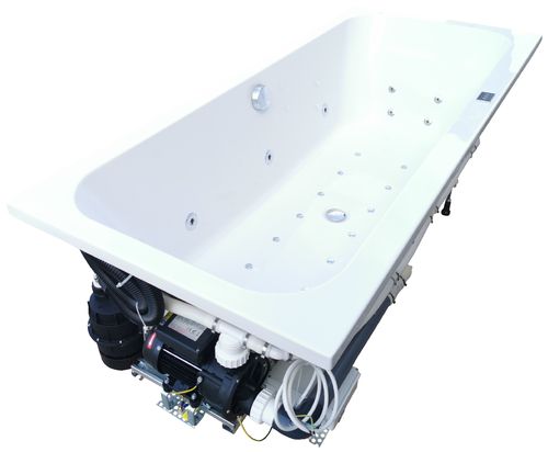 Wanna z hydromasażem prostokątna VESSA DUO 180x80 jacuzzi spa Polska na Arena.pl