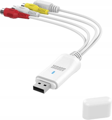 August VGB300 Video Grabber USB zgrywaj VHS na PC na Arena.pl