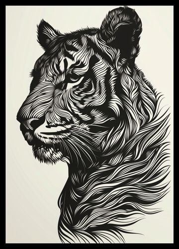 Plakat 29,7x42cm Tygrysi Gwizd na Arena.pl
