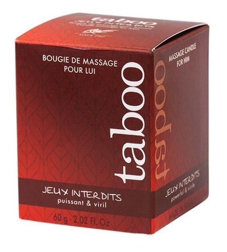 Świeca Do Masażu Taboo 60G. Jeux Interdits na Arena.pl