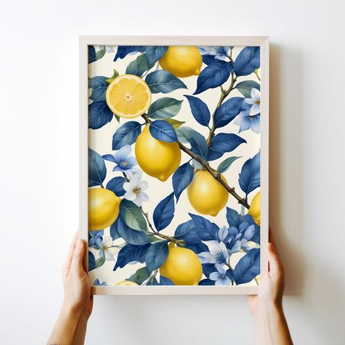 Plakat do kuchni cytryny 40x50 cm na Arena.pl