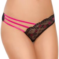 Damskie Stringi Asymetryczne SoftLine 2414 S/M