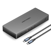 VENTION Stacja Dokująca 11W1 DisplayLink 4K HDMI USB C RJ45
