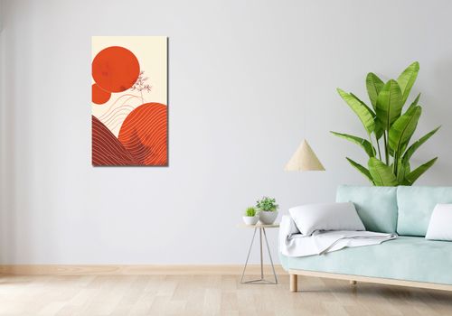 Obraz 50x90cm Ciepło Czerwieni na Arena.pl