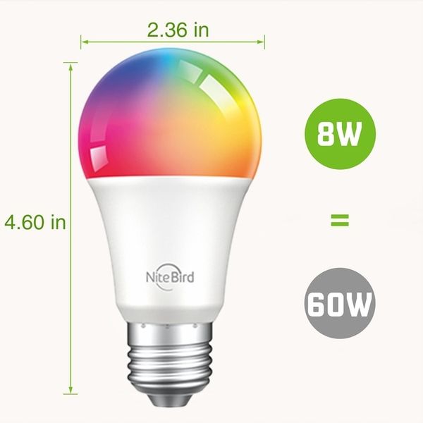Gosund Inteligentna Żarówka Led Rgb Wifi Wb4 E27 zdjęcie 10