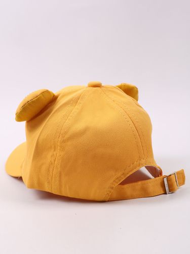 Czapka z daszkiem bejsbolówka dziecięca unisex ROCK miś żółta 50-54 YOCLUB na Arena.pl