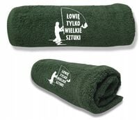 Ręcznik z HAFTEM Prezent DLA RYBAKA NA RYBY