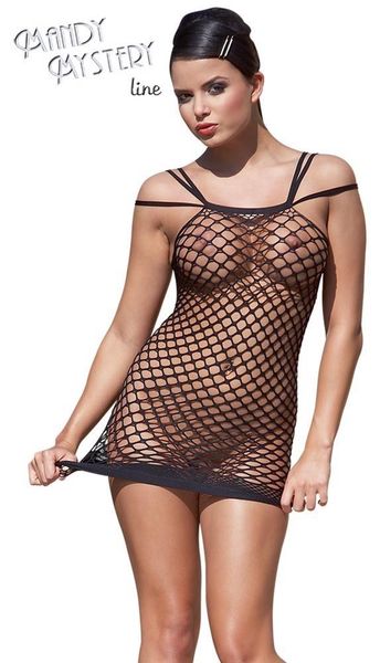 Net Dress With 3 Straps S-L zdjęcie 8