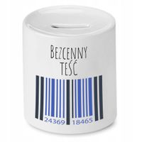 Skarbonka Dla Teścia Bezcenny Teść Prezent Z Nadrukiem Ze Zdjęciem