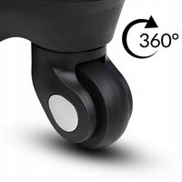 4x Walizka na kółkach podróżna twarda zestaw kabinowa średnia duża walizki