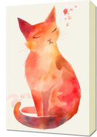 Obraz 40x60cm Akwarelowy Kot