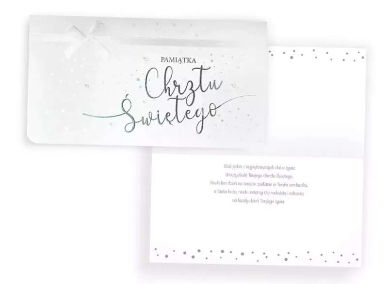 Karnet Pm-225 Chrzest zdjęcie 1