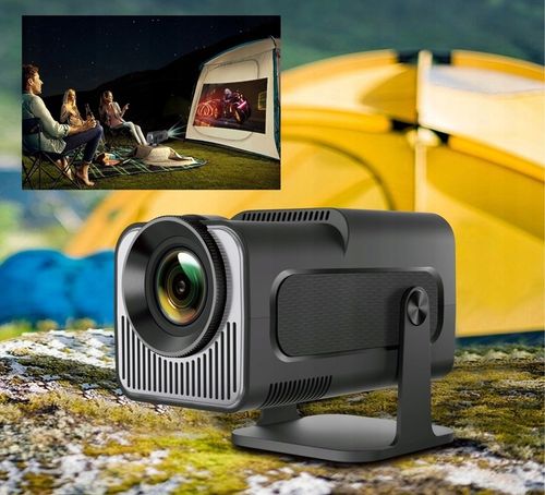PROJEKTOR RZUTNIK PRZENOŚNY HY320 MINI SMART HD LED ANDROID WiFi TV 150" na Arena.pl