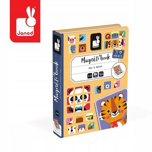 JANOD Magnetibook ZWIERZĄTKA Puzzle Magnetyczne na Arena.pl
