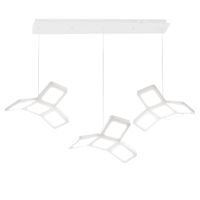 Lampa wisząca PIXELS ML195 zwis LED 75W 4000K listwa sufitowa kaskada biała