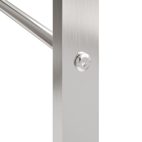 Stojak na drewno opałowe, 80x28x86 cm, stal nierdzewna na Arena.pl