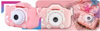 Aparat fotograficzny dla dzieci GALAXIA 5 Mpx różowy z kartą 4 GB