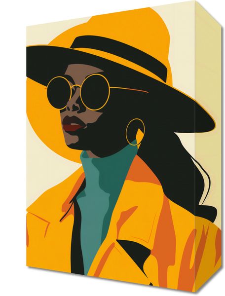 Obraz 20x30cm Żółta Stylowość zdjęcie 1