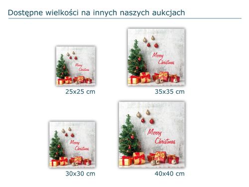 SZKLANA DESKA KUCHENNA 40x30cm - 521b choinka na Arena.pl