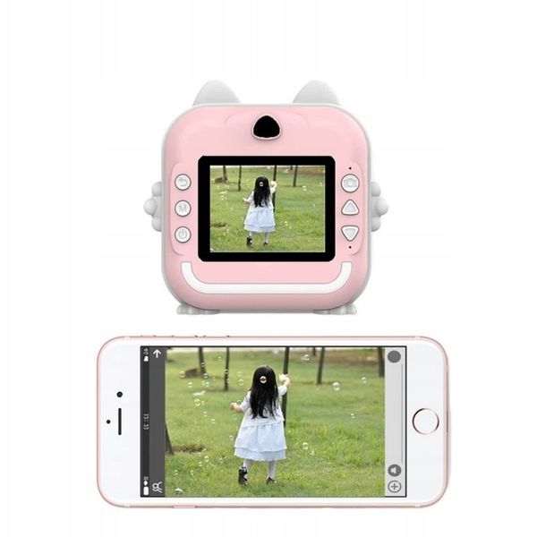 DRUKUŚ PRO MINI DRUKARKA TERMICZNA APARAT NATYCHMIASTOWY + 10 ROLEK GRATIS zdjęcie 11