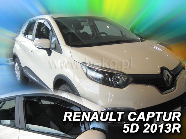 Owiewki Renault CAPTUR 5d. 2013-2020r. PRZODY zdjęcie 2