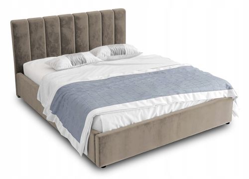 Łóżko tapicerowane 120x200 cm z pojemnikiem VINCI różne kolory wzory mix na Arena.pl